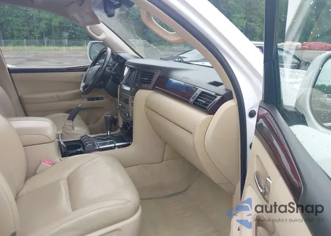 2011 Lexus Lx 570 from USA, damaged, VIN JTJHY7AX2B4081821